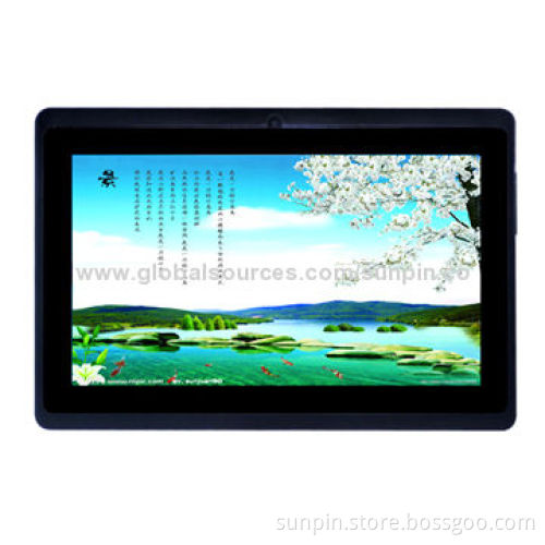 Tablet PC, 7-inch capacitive touchscreen, 5 points touch 800x480 Boxchip A23 1.2GHz, Android 4.2